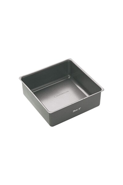 masterclass Deep baking pan, square, steel, 20 x 20 cm -