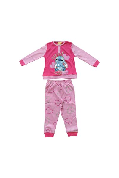 Stitch Pijamale copii, 100% bumbac, fosforescenta, multicolor, Happy,