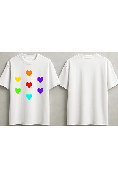ELFERA Undertale 2 Design Printed Oversized Unisex T-Shirt