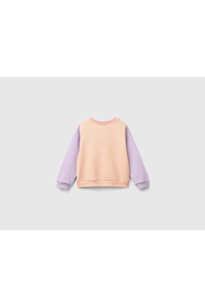 United Colors of Benetton سترة بناتية طويلة الأكمام