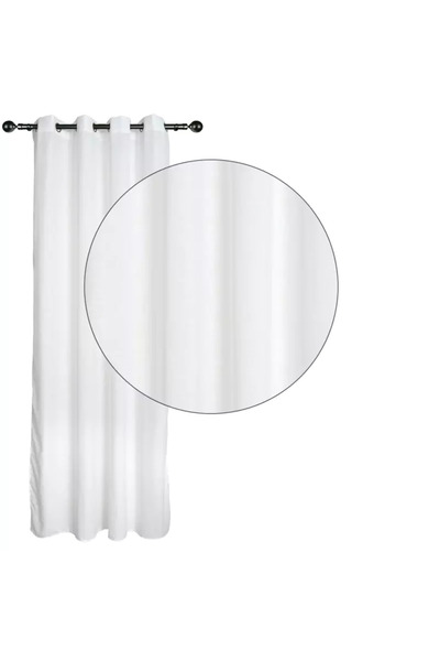 Das Home Ραμμένο Πάνελ Κουρτίνας με Θηλιές 2249-2252 (140X270) 108 - εκρού