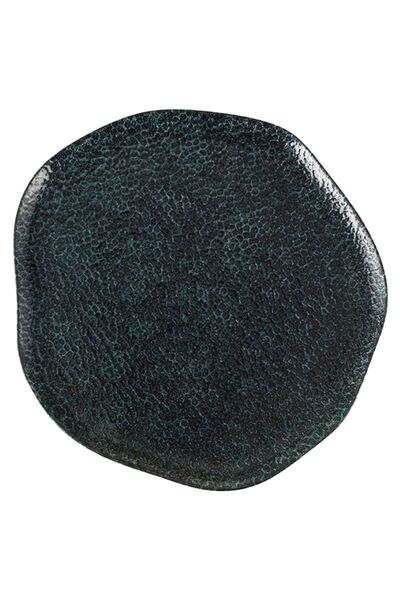 Porland Porcelain plate, 33cm, "Ethos Moss" -