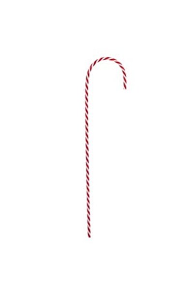 DD SHOP Baston Decorativ de Craciun Rosu Alb 59cm - Bastoane Candy