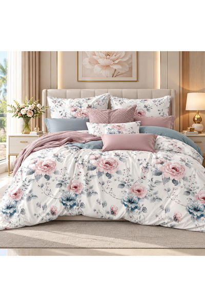 ShinyFlower Modern Luxury Duvet Cover Set | Elegant Minimalist Design | Soft ...