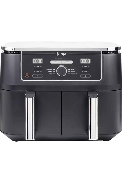 NINJA Φριτέζα Foodi MAX 9.5L - Φριτέζα Αέρος Διπλής Ζώνης "AF400EU" (πράσινη ...