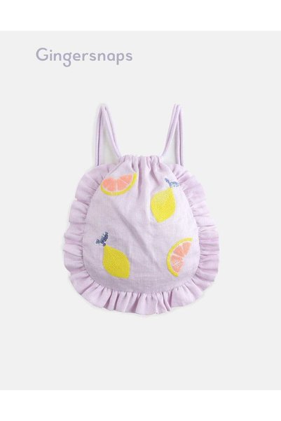 Gingersnaps Girls Printed Ruffle Bag