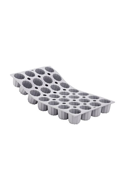 De Buyer Silicone mold for 28 mini-canneles, 30 x 17.5 cm - "de Buyer" brand