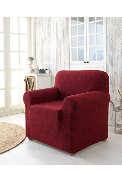 KARNA Sofa Cover Jacquard 1-Piece "Roma" Single Seat with Armrests