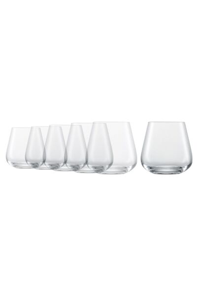 Schott Zwiesel Set of 6 water glasses, crystalline glass, 398ml, "Vervino" -