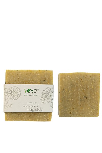 YEYE Made In Nature Săpun 100% natural, lucrat manual, cu mușețel și gălbenele