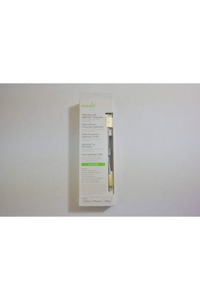 Moshi 3.3 Ft USB Cable with Lightning Connector - Gold [99MO023221]