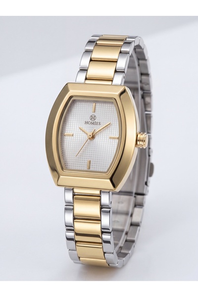 Homies Women's Pillow Case Patterned Dial Luxury Quartz Watch