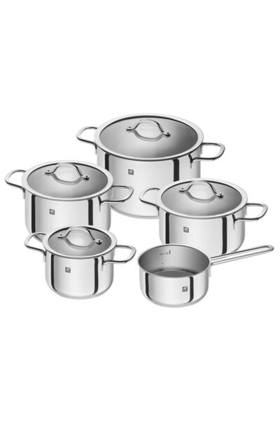 ZWILLING Stainless steel cooking pot set, 9 pieces, "Neo" -
