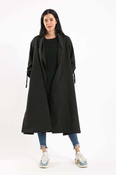 CARINA Linen Long Cardigan