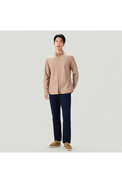 Giordano Men's Oxford Slim Fit Shirt