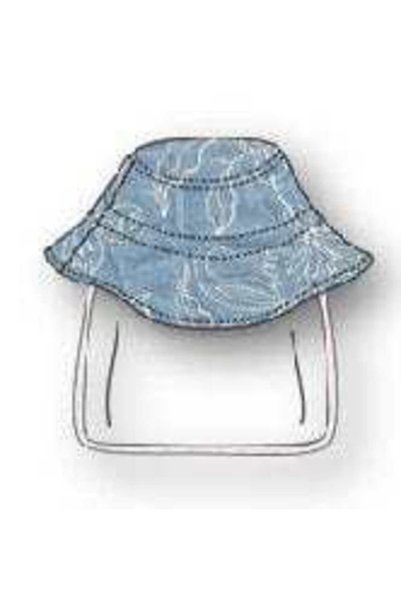 Gingersnaps Girls Ruffled Floral Hat