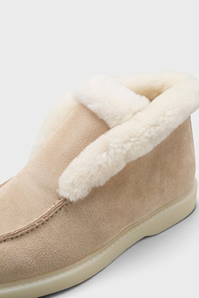 Capone Outfitters Kaitlyn Hakiki Fur Kadın Bot