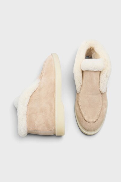 Capone Outfitters Kaitlyn Hakiki Fur Kadın Bot