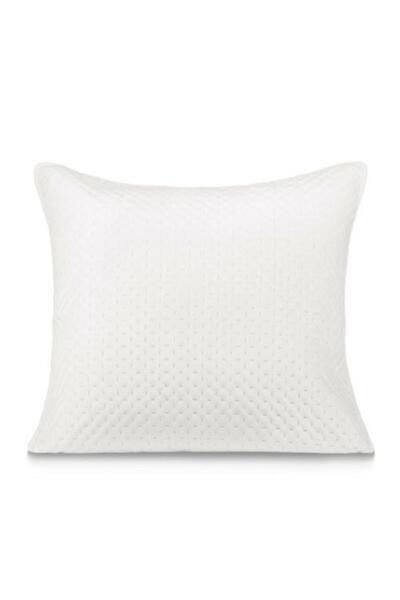 Karo Poszewka decorativa Maya 45x45cm, crem, material velvet, detalii cu pichete