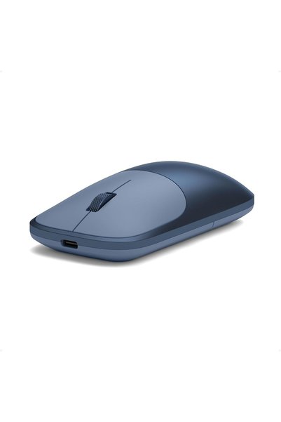 Satechi Slim EX Wireless Mouse, Bluetooth & 2.4 GHz, Quiet Clicks, Indigo