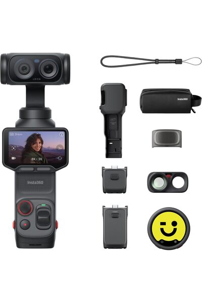 Insta360 Luna Ultra Creator Bundle| 8K Pocket Size Gimbal Camera w/Dual Leica...