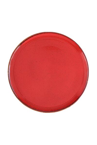 Porland Porcelain plate, 28cm, "Seasons", Red -
