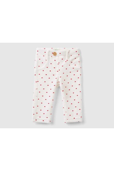 United Colors of Benetton Heart Print Pants