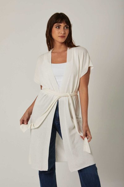 DALYDRESS كارديجان صلب بأكمام نصفية