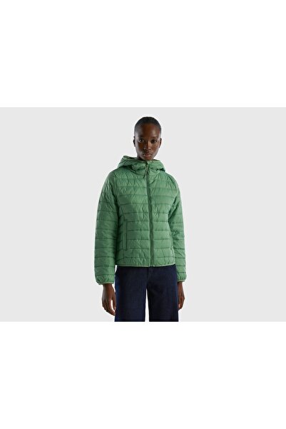United Colors of Benetton جاكيت نسائي منفوخ