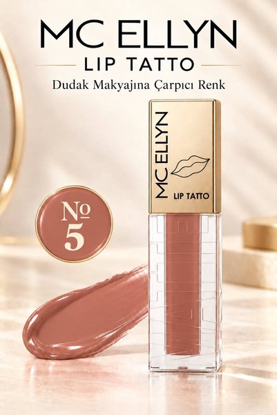 Mcellyn MC ELLYN Lip Tatto Likit Mat Ruj 24h Etkili KALICI MAT RUJ NO.:05