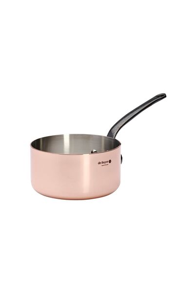 De Buyer Saucepan, copper-stainless steel, 18cm/2.5L, "Inocuivre" -