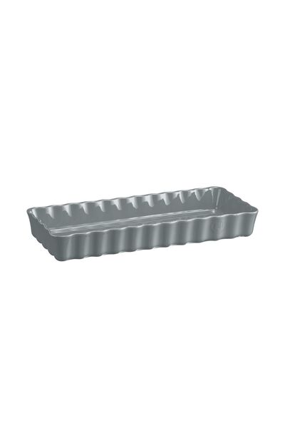 Emile Henry Tart baking dish, ceramic, 36 x 15 cm / 1.3 L, Pearl -