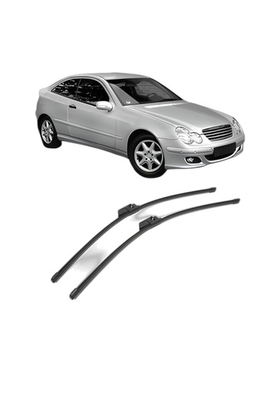 VALEO Комплект чистачки MERCEDES-BENZ C-CLASS Coupe (CL203) 2001-2008, за пре...