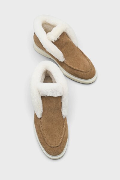 Capone Outfitters Kaitlyn Hakiki Fur Kadın Bot