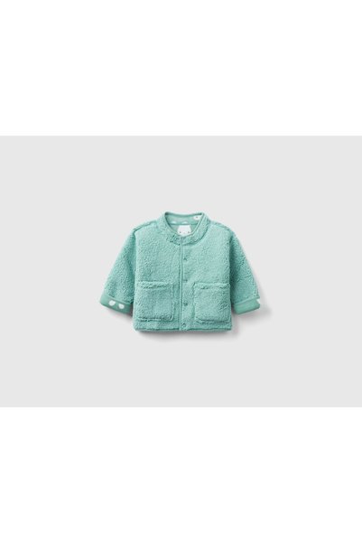 United Colors of Benetton سترة رياضية ناعمة قابلة للعكس للأولاد