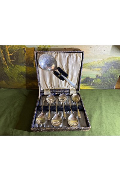 Generic Brand French Epns Brand Silver Plated Sweet Fruit Jam Serving Set - B...
