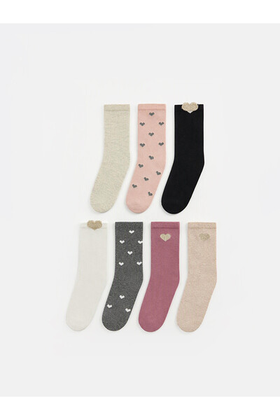 LC Waikiki I 7-Piece Girls' Socks from Freezen Store