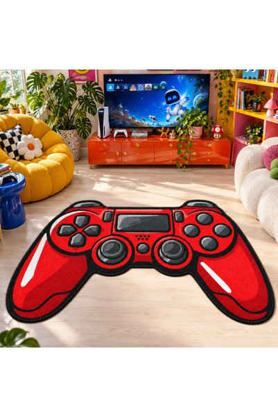 Rugs Modern Halı Auraplus Gamepad Game Console Pattern Modern Woven Base Deco...