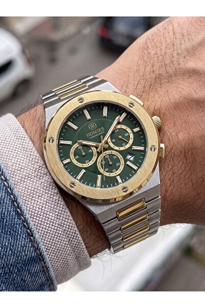 Homies Men's Integrated Steel Cord Masculine Design Wristwatch