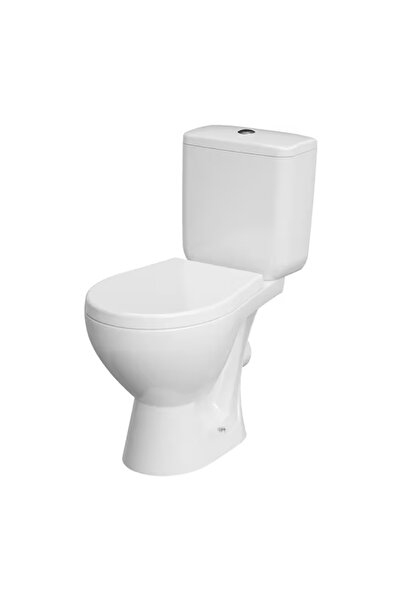 Cersanit Set WC Compact 471 Nevada 010, rezervor, mecanism și colac cu închid...
