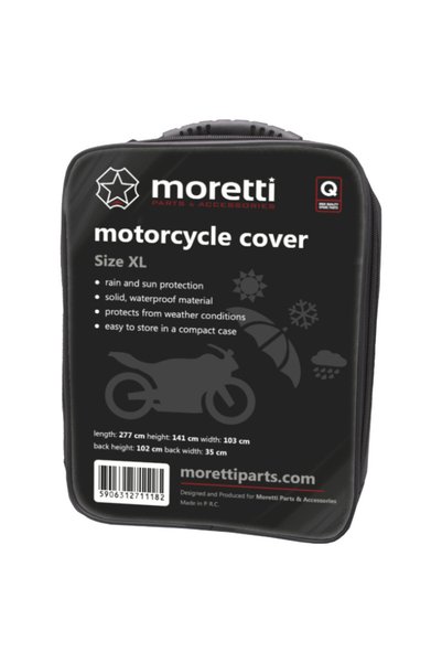 Moretti Motorcycle protective cover Size XL