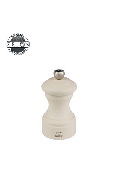 Peugeot Salt grinder, 10 cm, "Bistro Z", Feather White -