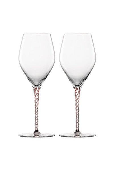 Schott Zwiesel Set of 2 wine glasses, crystal glass, 358 ml, Eggplant, "Spiri...