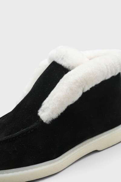 Capone Outfitters Kaitlyn Hakiki Fur Kadın Bot
