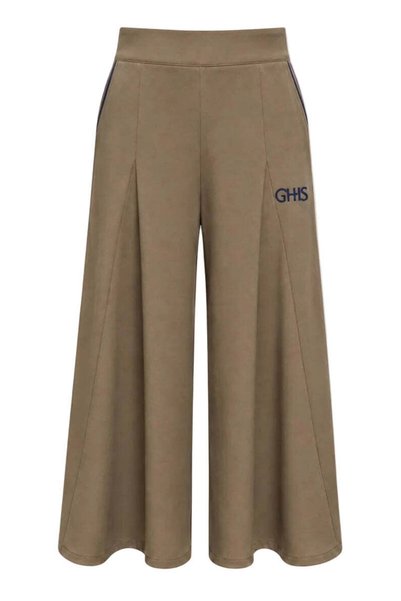 FASHION بنطلون طويل للفتيات من GHIS (للصفوف من 1 إلى 12) - لون كاكي