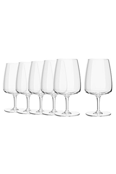 Krosno Set of 4 water glasses, crystalline glass, 330 ml, "Modern" -