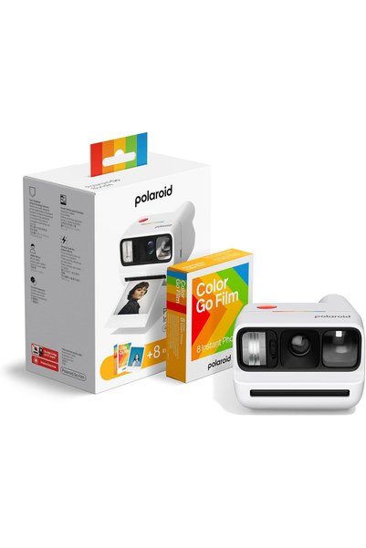 Polaroid Go Generation 3 Instant Camera & Film Bundle - (White)