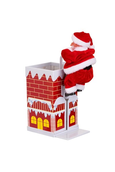 DD SHOP Mos Craciun cu Horn si Colind 22cm - Figurine Interactive