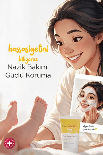 MAMAAURA Pişik Önleyici Krem- Baby Diaper Cream 100 ml
