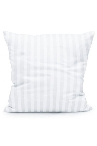 Karo Fata de perna damasc 50x60 Tivoli dungi albe suprapunere 1 cm 20 cm sati...
